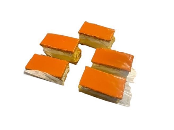 Oranje tompoucen per 5