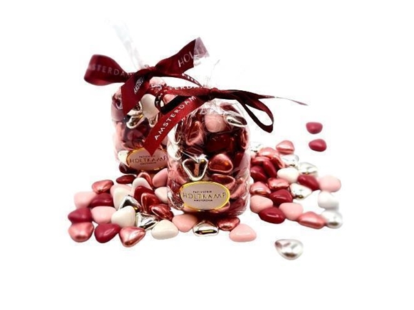 Hartjes dragee zakje